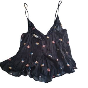 Free People Boho Floral Cami Top – Size XL